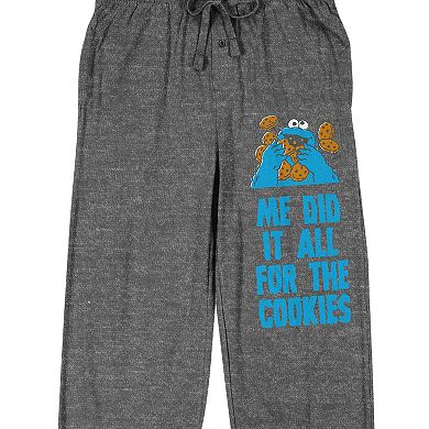 Men's Sesame Street Cookie Monster Pajama Pants