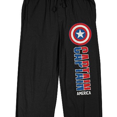 Men's Marvel Comics Captain America Shield Pajama Pants