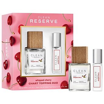 CLEAN RESERVE Mini Whipped Cherry Eau de Parfum Chart Topping Duo Gift Set