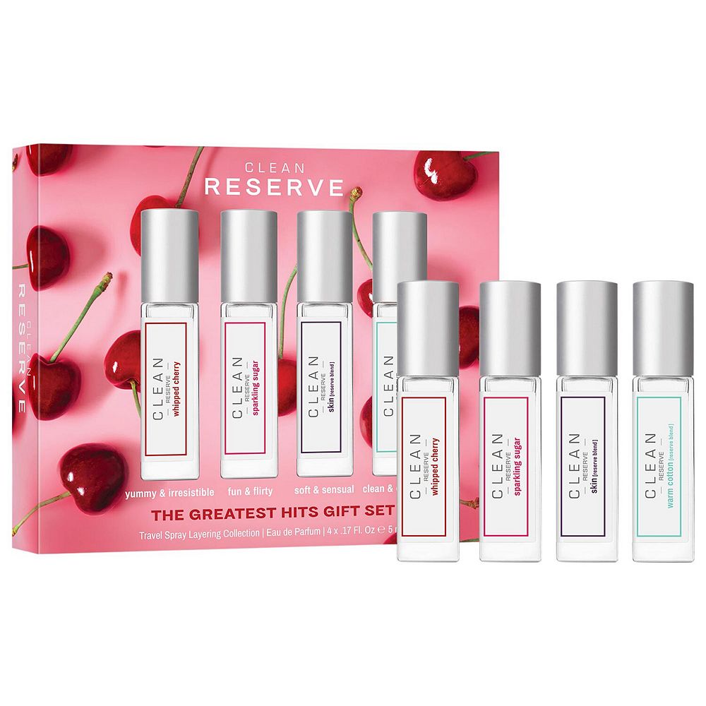 CLEAN RESERVE The Greatest Hits Travel Spray Perfume Gift Set