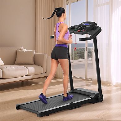 Merax Foldable Treadmill 2.5HP Electric Folding Treadmill Running Walking Machine for Home Gym