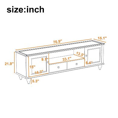 Merax 70.9'' Modern TV Stand