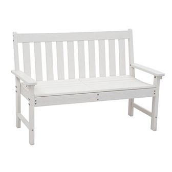 HDPE All Weather Patio Outdoor Garden Bench