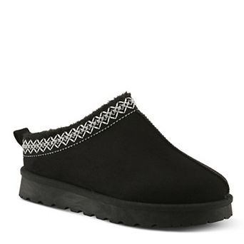 Flexus by Spring Step Alexon Women's Faux Suede Slip-On Clogs