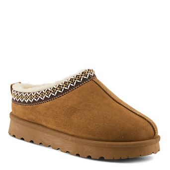 Flexus by Spring Step Alexon Women's Faux Suede Slip-On Clogs