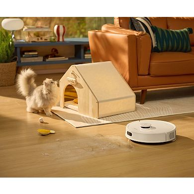 Roborock Q10 VF Plus Roborock Q10 VF+ All-Surface Robot Vacuum & Mop with Auto-Empty Dock, Smart Navigation, and Dual Anti-Tangle Design In White