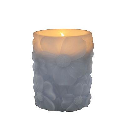 Celebrate Together™ Easter Floral LED Pillar Candle