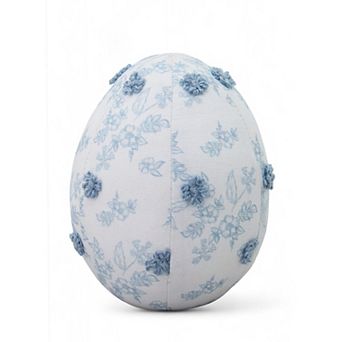 Celebrate Together™ Easter Floral Toile Fabric Egg Decor