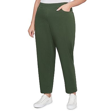 Plus Size Alfred Dunner Allure Front Pocket Short Length Pants