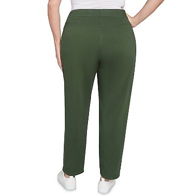 Plus Size Alfred Dunner Allure Front Pocket Short Length Pants