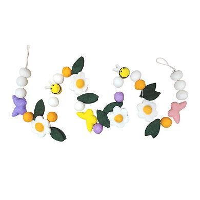 Celebrate Together™ Easter Spring Butterflies & Bees Felt Garland
