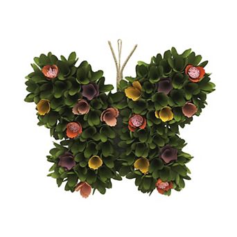 Celebrate Together™ Easter Butterfly Shaped Wood Curl Wreath