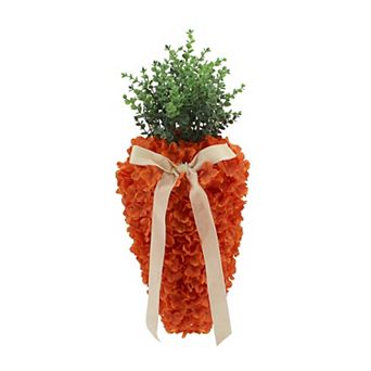 Celebrate Together™ Easter Carrot Shaped Floral Wreath