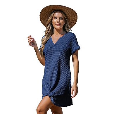 Women's Cupshe Easy Twist Cover-Up Mini Dress
