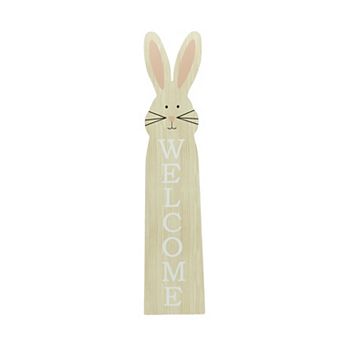 Celebrate Together™ Easter Welcome Bunny Porch Leaner Outdoor Decor