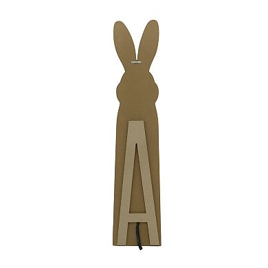 Celebrate Together Easter Welcome Bunny Porch Leaner Outdoor Decor