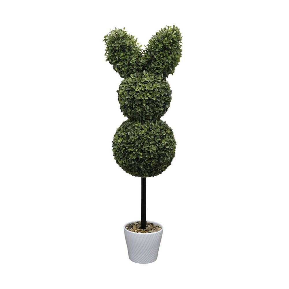 Celebrate Together™ Easter 30-Inch Bunny Topiary Decor Table Decor
