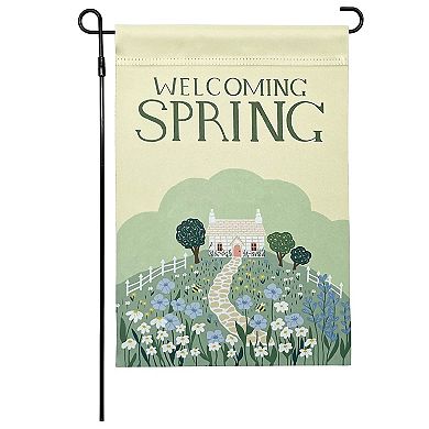 Celebrate Together Easter Welcoming Spring Garden Flag