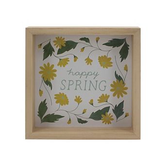Celebrate Together™ Easter Happy Spring Caption Box Table Decor