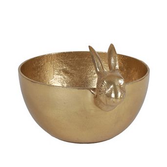 Celebrate Together™ Easter Metal Bunny Decorative Bowl Table Decor