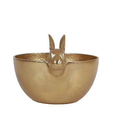 Celebrate Together™ Easter Metal Bunny Decorative Bowl Table Decor