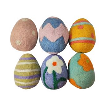 Celebrate Together™ Easter 6 pc Felt Easter Egg Bowl Fillers Set