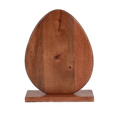 Celebrate Together™ Easter Carved Wood Egg Bunny Table Decor