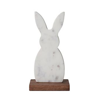 Celebrate Together™ Marble Bunny Sitabout Table Decor