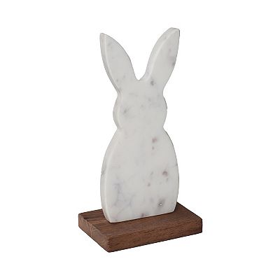 Celebrate Together™ Marble Bunny Sitabout Table Decor