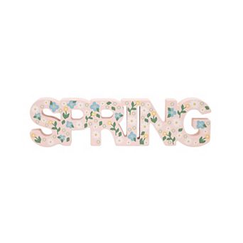 Celebrate Together™ Easter Floral Spring Word Table Decor