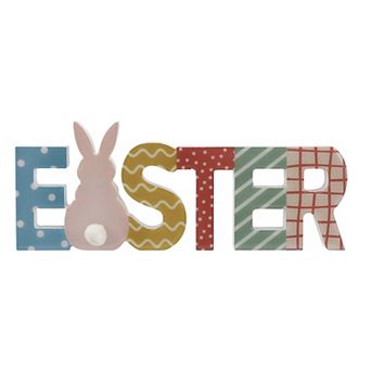 Celebrate Together™ Easter Bunny Lettered Table Decor