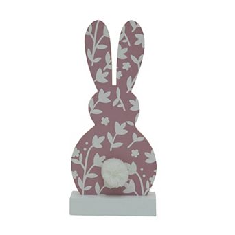 Celebrate Together™ Easter Floral Bunny Figurine Table Decor