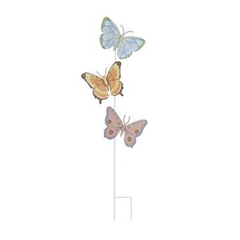 Celebrate Together™ Easter Metal Butterflies Garden Stake Outdoor Decor