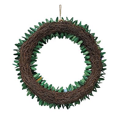 Celebrate Together™ Easter Floral Round Wood Curl Wreath