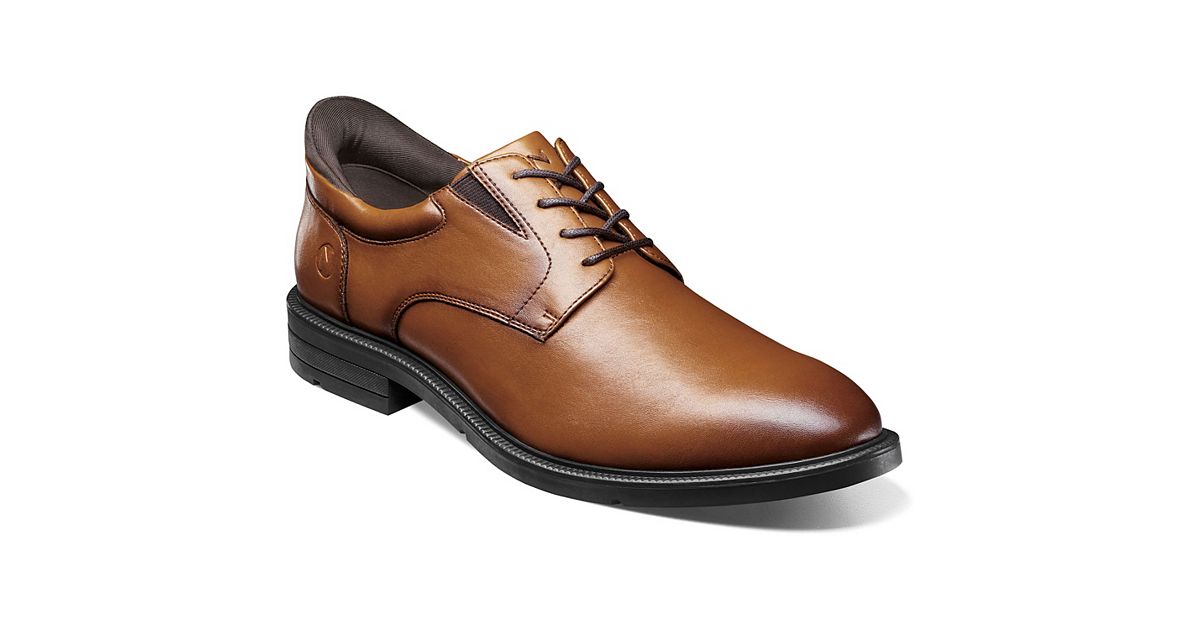 wide dress shoes for men Men`s Width Cognac Mauricio Shoe 8 / Cognac Hit the streets in these Bruno Marc wide width dress oxford shoes for men Wide Dress Shoes