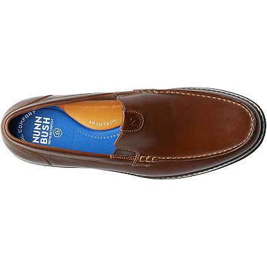 Nunn Bush® Owen II Men's Moc Toe Slip-On Loafers