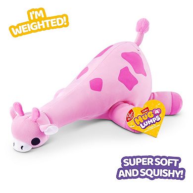 Hug-A-Lumps Love Weighted Plush Giraffe by ZURU