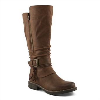 Patrizia Kabuta-Boota Women's Tall Boots With Buckle Detail