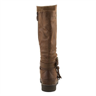 Patrizia Kabuta-Boota Women's Tall Boots With Buckle Detail