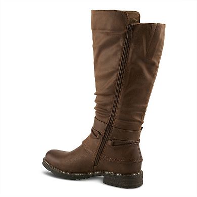 Patrizia Kabuta-Boota Women's Tall Boots With Buckle Detail