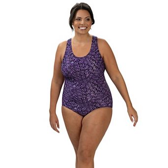 Women's Little Dolfin Aquashape Harmony Conservative One-Piece Swimsuit