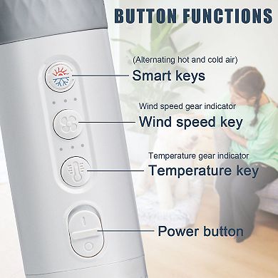 5 in1 Portable Smart Pet Grooming Hair Dryer for Dogs