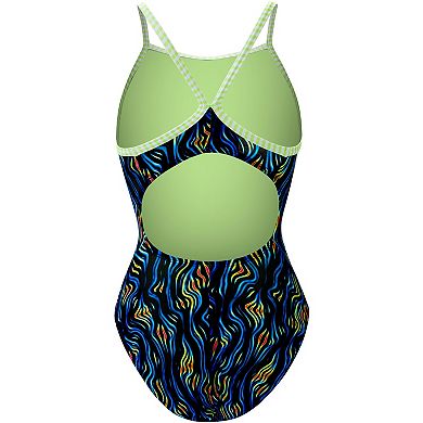 Women's Little Dolfin Uglies Cruisin' V-Back One-Piece Swimsuit