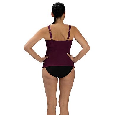 Women's Little Dolfin Wrap Front Swim Top