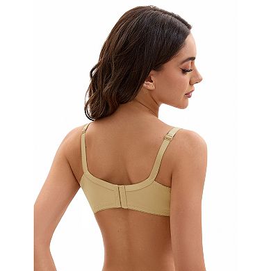 Women's V Neck Adjustable Strap Underwire Push Up Bras