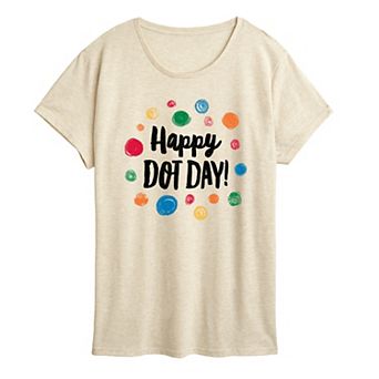 Women's Happy Dot Day Graphic Tee