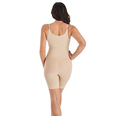Maidenform Firm Control Shapewear Open Bust Body Shaper with Anti-Static Fabric 2556
