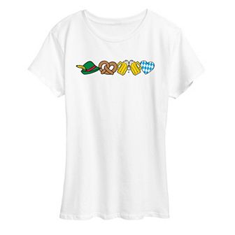Women's Oktoberfest Icons Graphic Tee