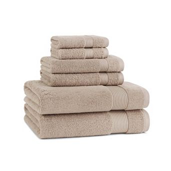Host & Home 6 pc Cotton Bath Towel Set