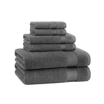 Host & Home 6 pc Cotton Bath Towel Set